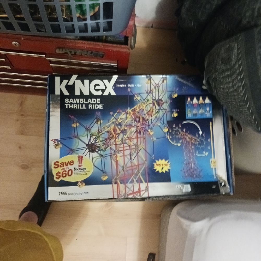 K-nex sawblade thrill ride
